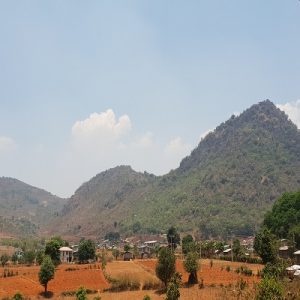 Pony trekking around Kalaw